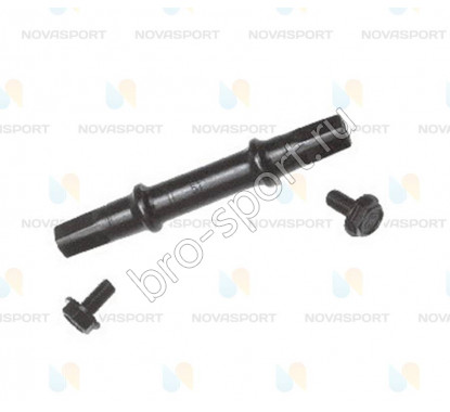 Вал каретки под квадрат 119mm DN3P 