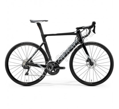 Велосипед Merida Reacto Disc-4000 GlossyBlack/MattBlack/DarkSilver 2020