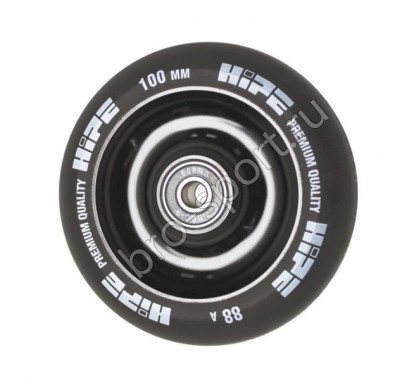 Колесо HIPE Solid 100mm Черный/черный