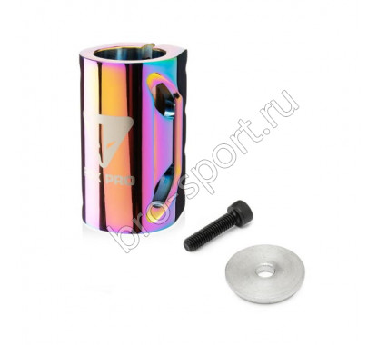 Хомут Fox E4 SCS 31.8mm, 4 bolt rainbow