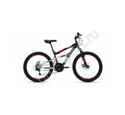 Велосипед 24' Altair MTB FS 24 disc 18 ск 20-21 г 39007 14,5' Бежевый/Черный/RBKT1F14E002